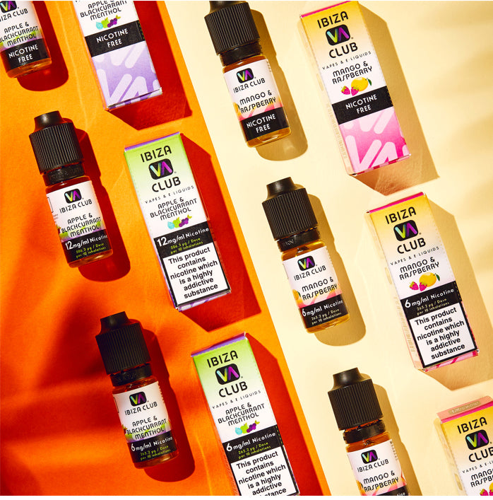 Ibiza Vape Club E-Liquid Range: We’ve got the Flavours You’re Craving!