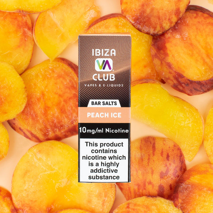 Ibiza Vape Club - Peach Ice E-Liquid