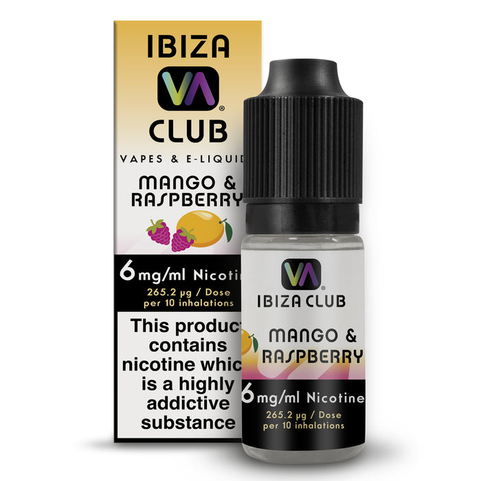 Raspberry and Mango Vape Juice