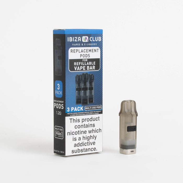 Replacements for Refillable Vape Bar Kit  - Pack of 3