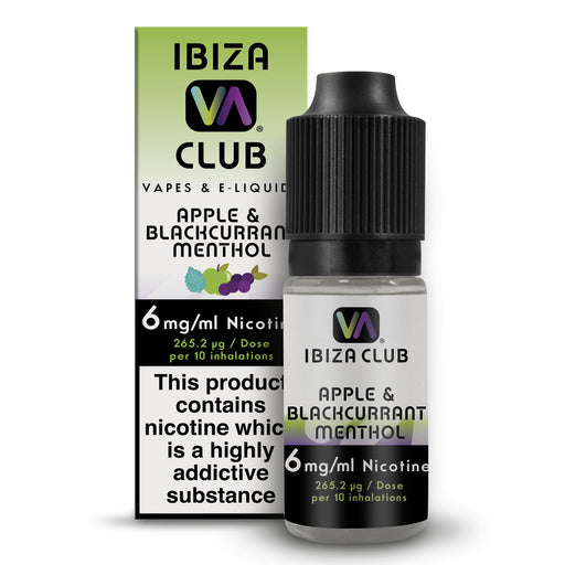 Ibiza Vape Club - Apple and Blackcurrant E-Liquid