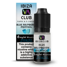 Ibiza Vape Club - Blue Raspberry Menthol E-Liquid