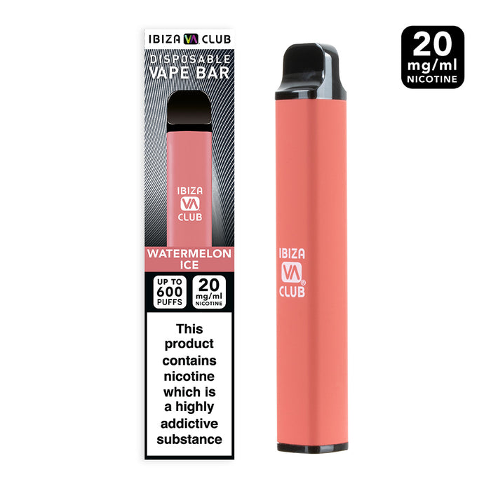 Ibiza Vape Club - Watermelon Ice - Disposable Vape Bar