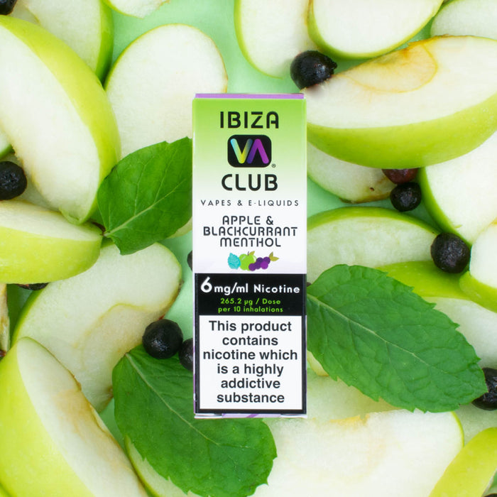 Ibiza Vape Club - Apple and Blackcurrant E-Liquid