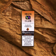 Ibiza Vape Club - Classic Tobacco E-liquid