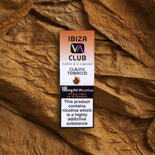 Ibiza Vape Club - Classic Tobacco E-liquid