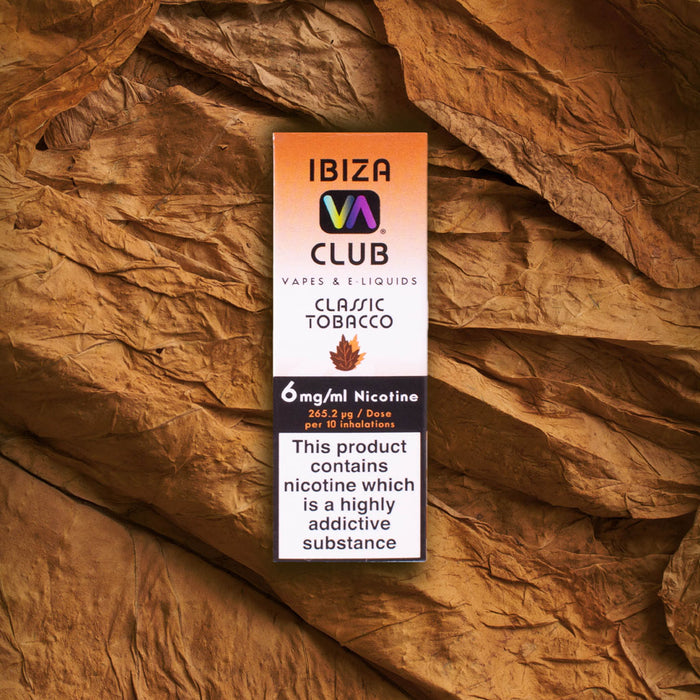 Ibiza Vape Club - Classic Tobacco E-liquid