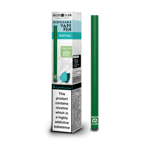 Ibiza Vape Club - Disposable Vape Pen Menthol